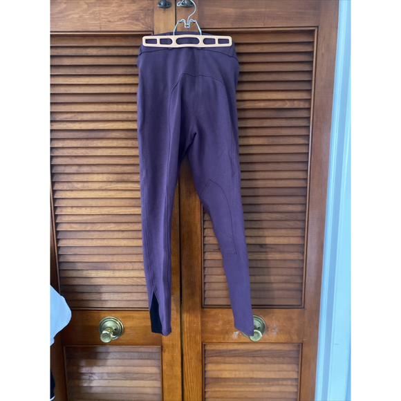 Dover Saddlery Equestrian Horse Riding Pants Plum Womens 26 R - Picture 5 of 5